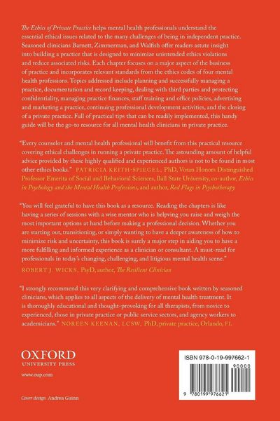 Produktbild: Ethics of Private Practice