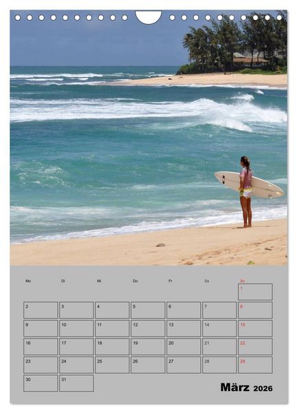 Produktbild: Hawaii - Land of Aloha (Wandkalender 2026 DIN A4 hoch), CALVENDO Monatskalender