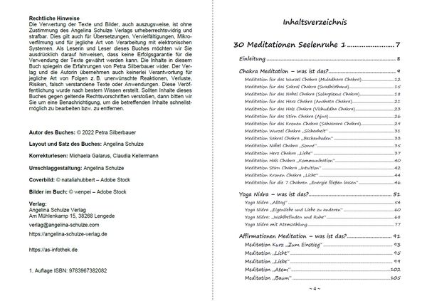 Produktbild: Meditationen Seelenruhe Doppelband 1 und 2