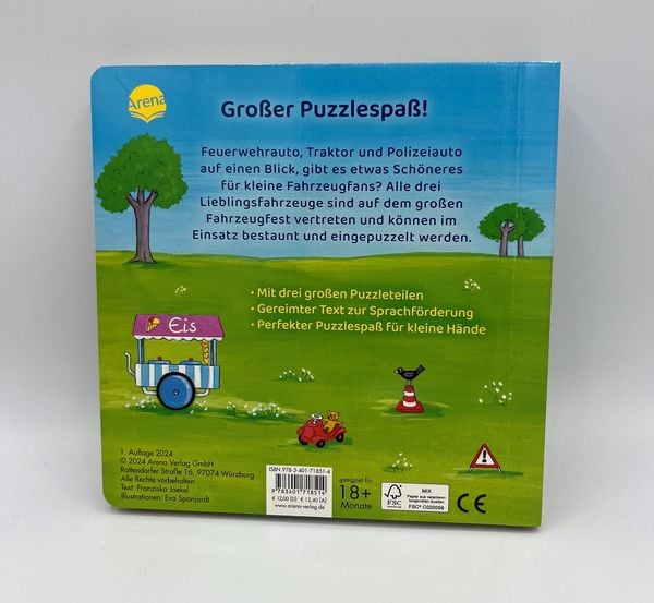 Produktbild: Mein kleines Puzzle-Buch. Lieblingsfahrzeuge