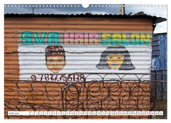 Produktbild: Barbershops in Afrika (Wandkalender 2026 DIN A3 quer), CALVENDO Monatskalender