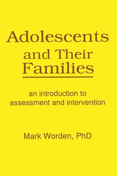 Produktbild: Adolescents and Their Families