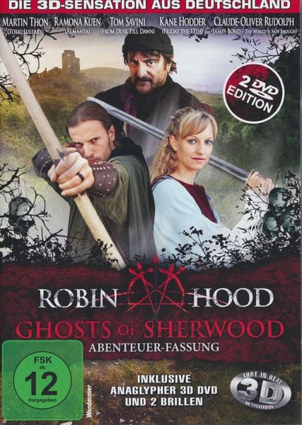 Produktbild: Robin Hood - Ghosts of Sherwood - Abenteuer Fassung (+ anaglyphe 3D DVD) (+ 2 3D-Brillen)