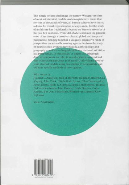 Produktbild: World Art Studies