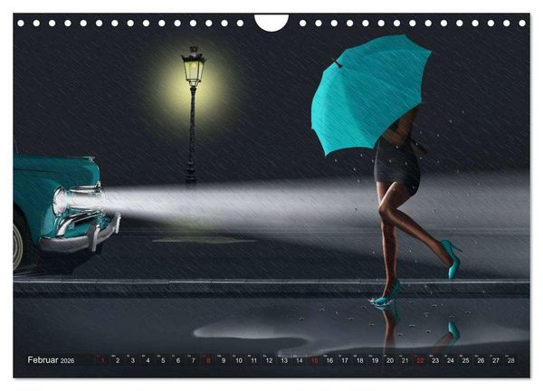 Produktbild: Ladies first by Mausopardia (Wandkalender 2026 DIN A4 quer), CALVENDO Monatskalender