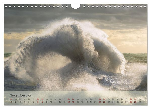 Produktbild: Wellen Konzert (Wandkalender 2026 DIN A4 quer), CALVENDO Monatskalender