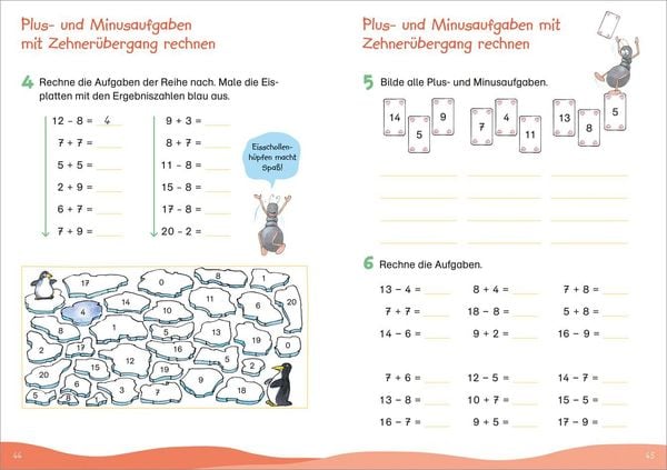 Produktbild: Fit f&uuml;rs Rechnen bis 20. 1. Klasse. Mein &Uuml;bungsheft