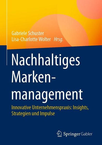Produktbild: Nachhaltiges Markenmanagement