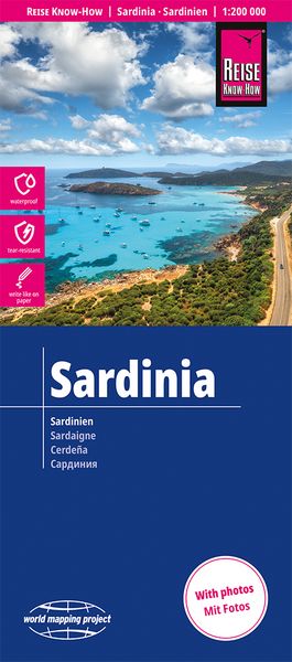 Produktbild: Reise Know-How Landkarte Sardinien | Sardinia (1:200.000)