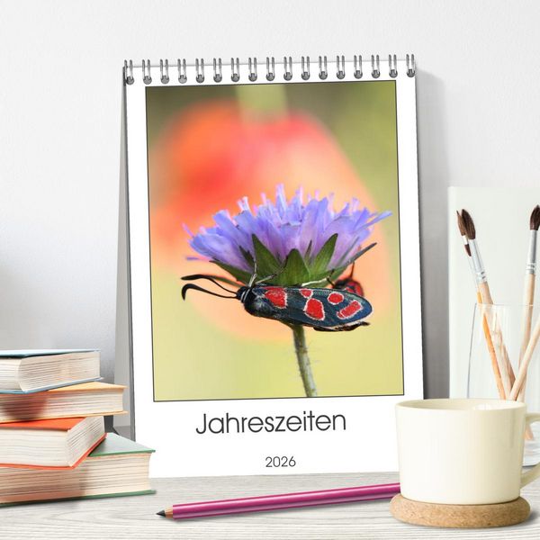 Produktbild: Jahreszeiten (Tischkalender 2026 DIN A5 hoch), CALVENDO Monatskalender