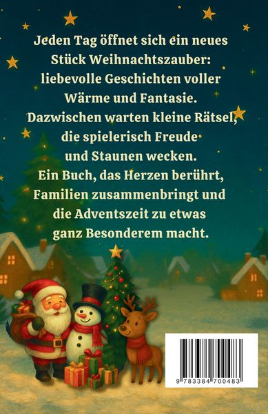 Produktbild: Adventskalender-Buch: Die 24 sch&ouml;nsten Weihnachtsgeschichten f&uuml;r Kinder