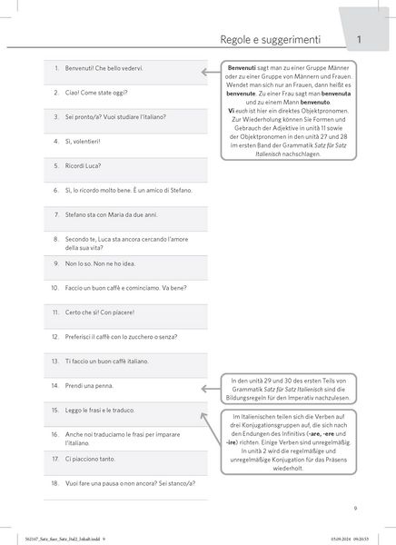 Produktbild: PONS Satz f&uuml;r Satz Italienisch A2