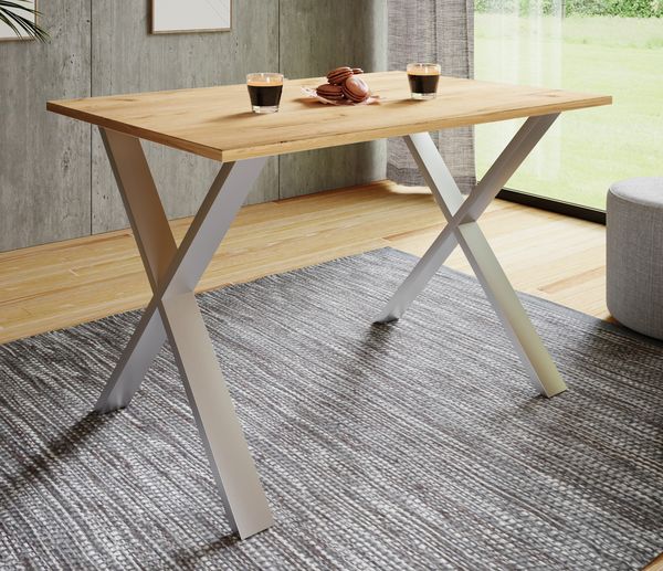Produktbild: Premium Holz Esstisch K&uuml;chentisch Xona X 110x80