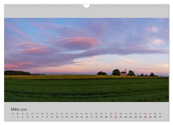 Produktbild: Wetter - Licht - Landschaften (Wandkalender 2026 DIN A3 quer), CALVENDO Monatskalender