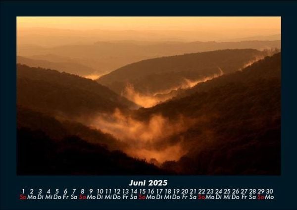 Produktbild: Berge 2025 Fotokalender DIN A5