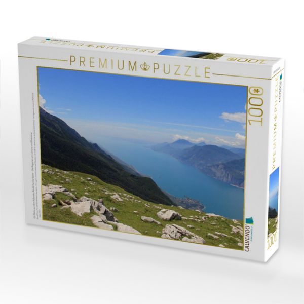 Produktbild: CALVENDO Puzzle Ein Motiv aus dem Kalender N&ouml;rdlicher Gardasee - Die Regionen um Limone und Malcesine | 1000 Teile Lege-Gr&ouml;&szlig;e 64x48cm Foto-Puzzle f&uuml;r gl&uuml;ckliche Stunden