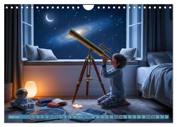 Produktbild: Die Sehnsucht nach den Sternen (Wandkalender 2027 DIN A4 quer), CALVENDO Monatskalender