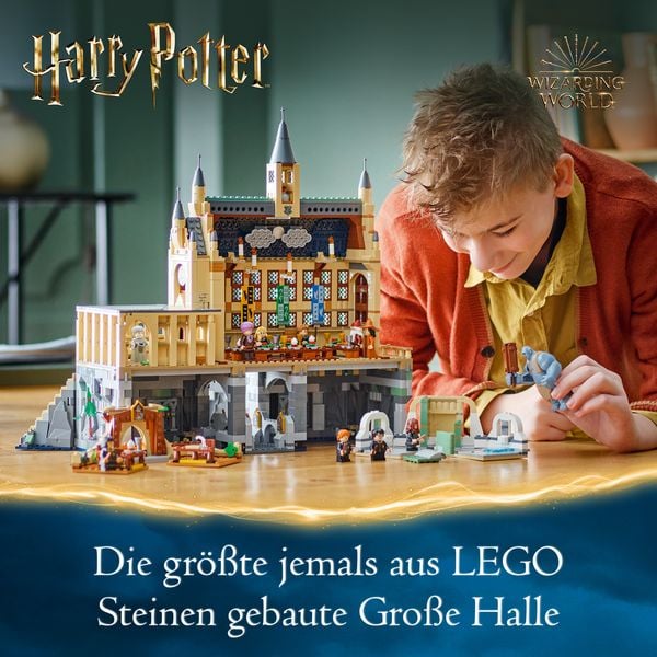 Produktbild: LEGO Harry Potter Schloss Hogwarts: Die Gro&szlig;e Halle, Fantasy Set 76435