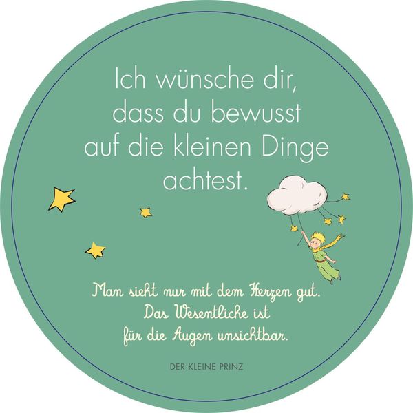 Produktbild: Adventskalender in der Dose. Der Kleine Prinz. 24 liebe W&uuml;nsche im Advent