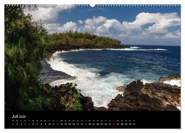 Produktbild: Hawaiianische Tr&auml;ume Big Island (hochwertiger Premium Wandkalender 2026 DIN A2 quer), Kunstdruck in Hochglanz