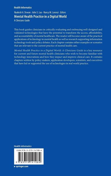 Produktbild: Mental Health Practice in a Digital World