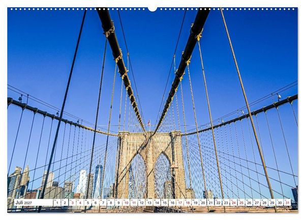 Produktbild: Wundervolles New York (Wandkalender 2027 DIN A2 quer), CALVENDO Monatskalender
