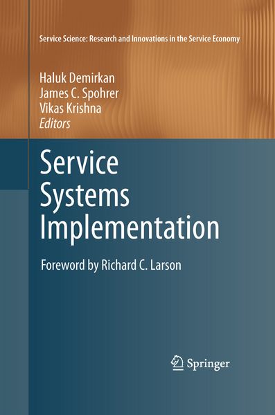Produktbild: Service Systems Implementation