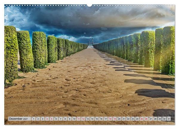Produktbild: Holland, wo die Seele baden geht (hochwertiger Premium Wandkalender 2027 DIN A2 quer), Kunstdruck in Hochglanz