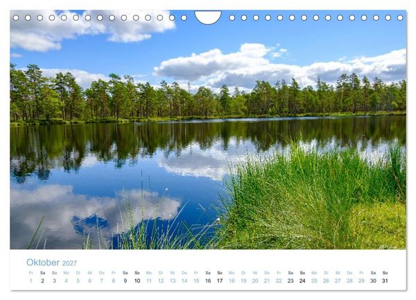 Produktbild: Schwedens Seen (Wandkalender 2027 DIN A4 quer), CALVENDO Monatskalender