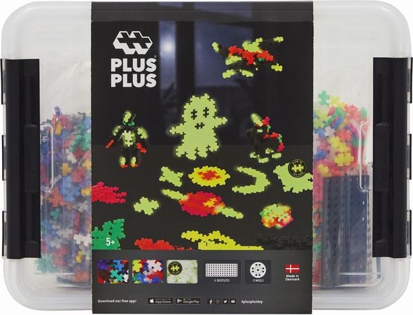 Produktbild: PLUS PLUS - 2000 Kreativ Bausteine Basic XXL