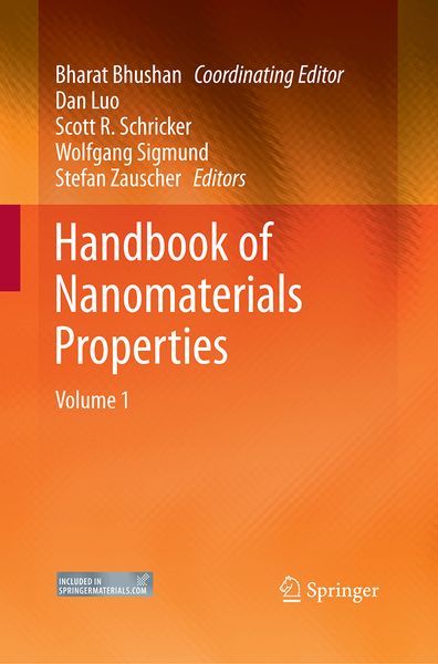 Produktbild: Handbook of Nanomaterials Properties