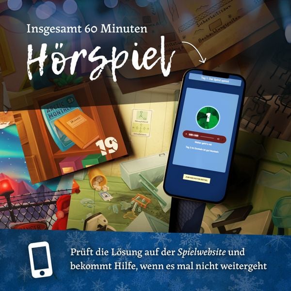 Produktbild: CRIMECASES R&auml;tsel-Adventskalender: Der Arktis Fall