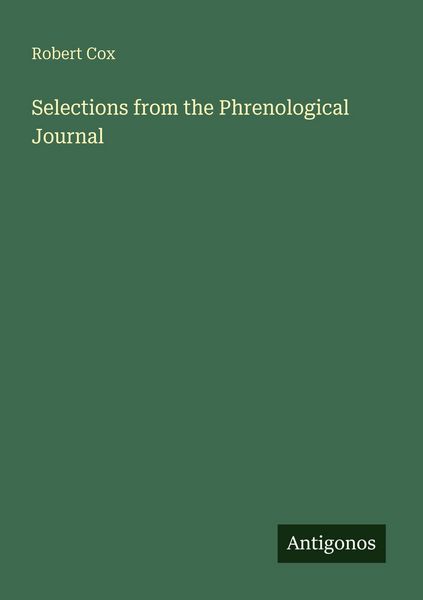 Produktbild: Selections from the Phrenological Journal