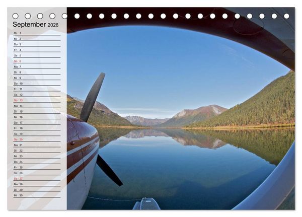 Produktbild: Alaska - Weites Land (Tischkalender 2026 DIN A5 quer), CALVENDO Monatskalender