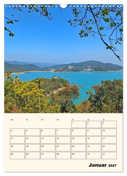 Produktbild: Taiwan &ndash; Traumreise durch Asiens Geheimtipp (Wandkalender 2027 DIN A3 hoch), CALVENDO Monatskalender