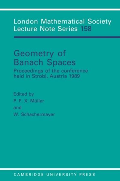 Produktbild: Geometry of Banach Spaces