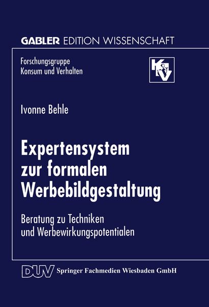Produktbild: Expertensystem zur formalen Werbebildgestaltung