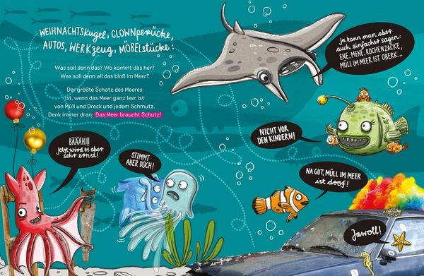 Produktbild: Ganz viele Meerestiere mit total behämmerten Namen und wie sie (ganz sicher) dazu kamen