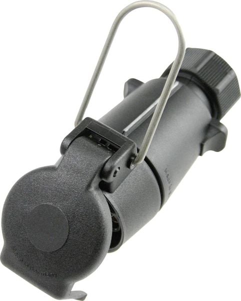 AS Schwabe 60463 Anhänger Stecker [offene Kabelenden - Steckdose 7polig Typ S] Kunststoff