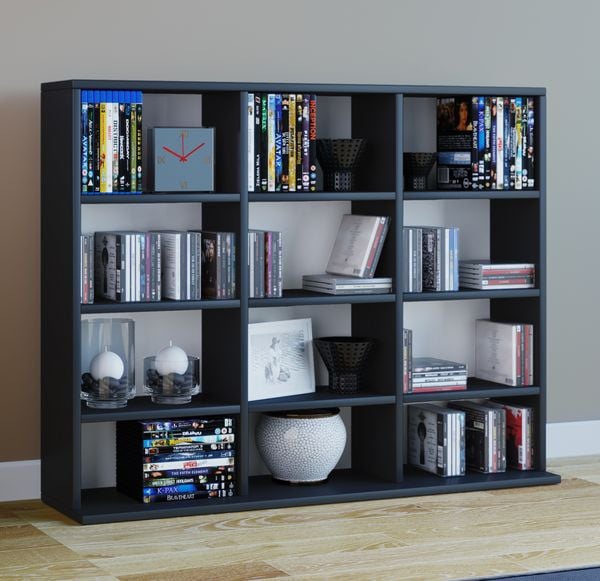 Produktbild: Holz CD DVD Standregal B&uuml;cherregal Regal Megosa L