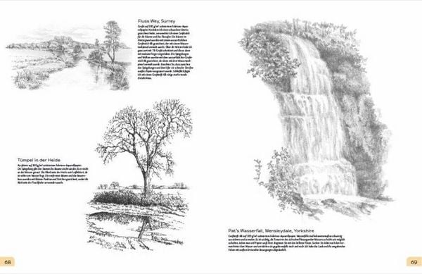 Produktbild: Landschaften Step by Step zeichnen lernen