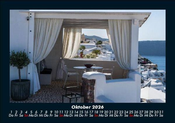 Produktbild: Griechenland 2026 Fotokalender DIN A5