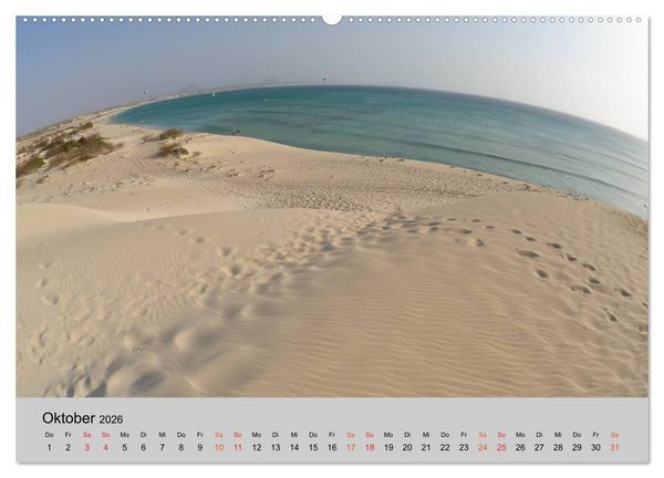 Produktbild: Boa Vista - Perle der Kapverden (hochwertiger Premium Wandkalender 2026 DIN A2 quer), Kunstdruck in Hochglanz
