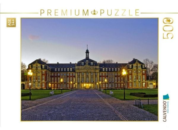 CALVENDO Puzzle Ein Motiv aus dem Kalender Münster - Geschichten aus verschiedenen Jahrhunderten | 500 Teile Lege-Größe 48 × 36 cm Foto-Puzzle für Erwachsene