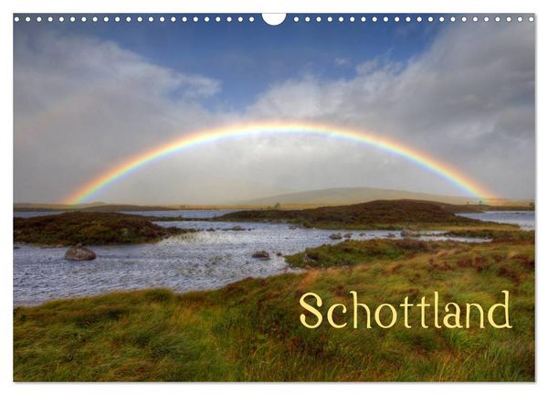 Schottland (Wandkalender 2026 DIN A3 quer), CALVENDO Monatskalender