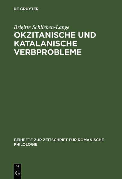 Produktbild: Okzitanische und katalanische Verbprobleme