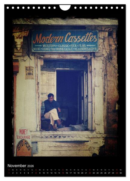 Produktbild: india RETROspective - Indien Kalender (Wandkalender 2026 DIN A4 hoch), CALVENDO Monatskalender