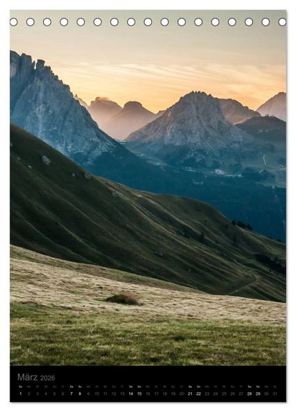 Produktbild: Tirol - Faszination Gebirge (Tischkalender 2026 DIN A5 hoch), CALVENDO Monatskalender