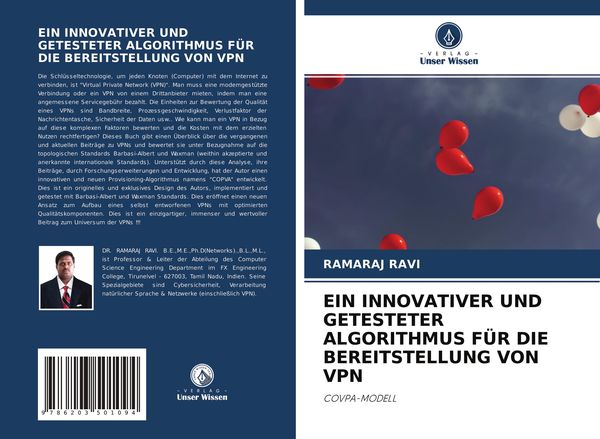 Produktbild: Ein Innovativer und Getesteter Algorithmus f&uuml;r die Bereitstellung von Vpn