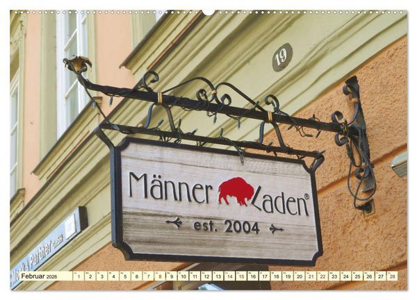 Produktbild: Unterwegs in Landshut (hochwertiger Premium Wandkalender 2026 DIN A2 quer), Kunstdruck in Hochglanz